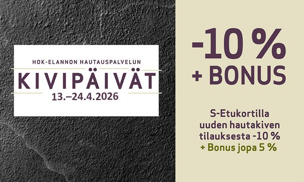 Ajankohtaista HOK-Elannon Hautauspalvelussa